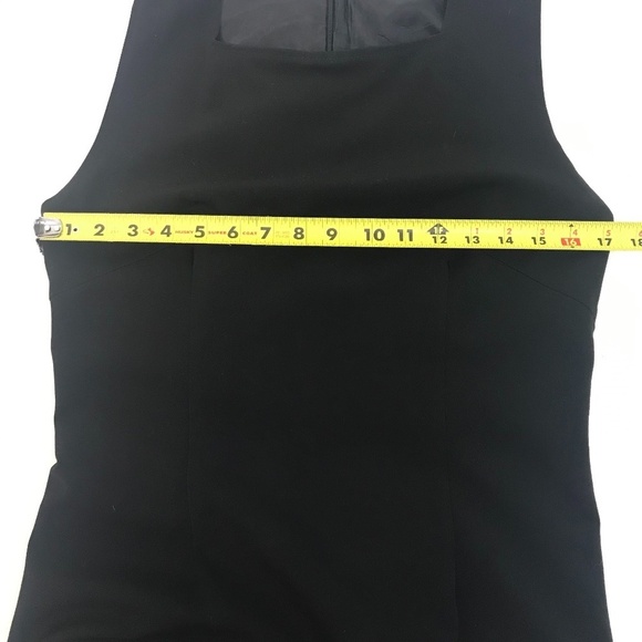 Italian Schoolgirl Sleeveless square neckline pleated shift dress - Picture 7 of 10